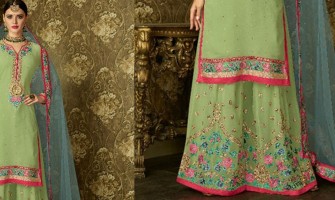 FLORAL EMBROIDERED PALAZZO SUITS