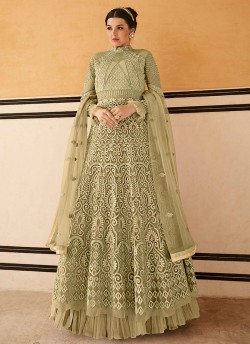 Crown By Glossy 15201 to 15205 Series Gown Style Anarkali Suits