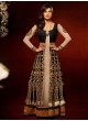 Black Bangalori Silk Functions Party Heroine Lime Light 5040 By Jinaam Dresses SC/000173