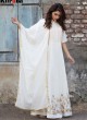 White Cotton Embroidered Floor Length Kurti A7 By Kilruba White Cotton Embroidered Floor Length Kurti A7 By Kilruba