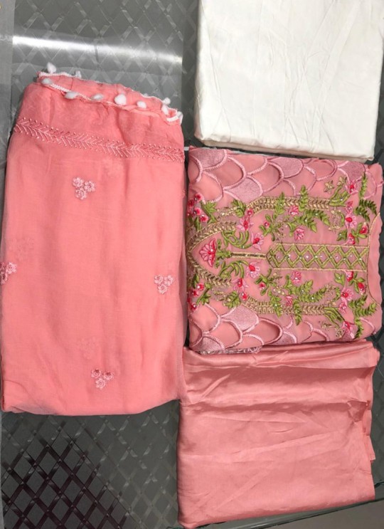 Pink Georgette Designer Pakistani Salwar Kameez 56 Colours 56B By Kilruba SC-018306 Pink Georgette Designer Pakistani Salwar Kameez 56 Colours 56B By Kilruba SC-018306