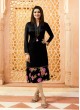 Black satin Partywear Kurti Tumba Rain 35343 By Vinay Fashion L