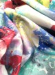 Multicolor Musk Cotton 100X100 Weaving Printed Fabric 117