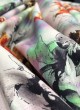 Multicolor Musk Cotton 100X100 Weaving Printed Fabric 118