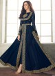 Masterly Party Wear Pakistani Suit In Royal Blue Color Anaya Gold 8206E Colour By Aashirwad SC/015722