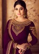 Magenta Georgette Ceremony Floor Length Anarkali Anarkali 8226 By Aashirwad Creation SC/016035 Magenta Georgette Ceremony Floor Length Anarkali Anarkali 8226 By Aashirwad Creation SC/016035