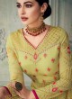 Majestic Pista Georgette Sharara Suit For Bridesmaids Simona Sarara 8273 By Aashirwad Creation SC/015867