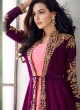 Purple Georgette Embroidered Eid Wear Jacket Style Anarkali Anaya 8203 By Aashirwad Creation SC/015176 Purple Georgette Embroidered Eid Wear Jacket Style Anarkali Anaya 8203 By Aashirwad Creation SC/015176