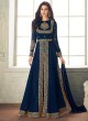 Royal Blue Georgette Embroidered Eid Wear Pakistani Suits Anaya 8206 By Aashirwad Creation SC/015179