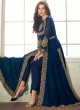 Royal Blue Georgette Embroidered Eid Wear Pakistani Suits Anaya 8206 By Aashirwad Creation SC/015179