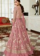 Net Wedding Floor Length Anarkali In Fawn Color Celebration Gold 7037C SC/017091 Net Wedding Floor Length Anarkali In Fawn Color Celebration Gold 7037C SC/017091