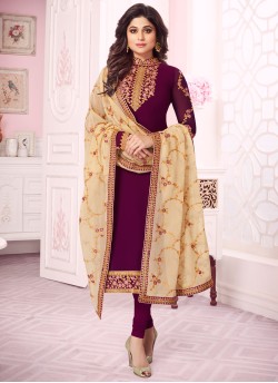 Classic Heavy Dupatta By Aashirwad Creation 8279 to 8184 Series Designer Churidar Suits Catalog