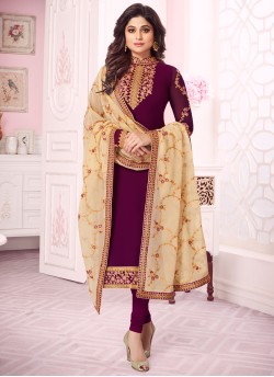 Classic Heavy Dupatta By Aashirwad Creation 8279 to 8184 Series Designer Churidar Suits Catalog