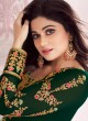 Green Georgette Churidar Suit With Heavy Dupatta Classic 8282 By Aashirwad Green Georgette Churidar Suit With Heavy Dupatta Classic 8282 By Aashirwad