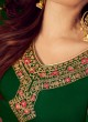 Embroidered Georgette Palazzo Suits For Ring Ceremony In Green Color Falak 8208 By Aashirwad Creation SC/015423