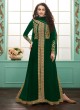 Faux Georgette Party Abaya Style Suit In Green Color Gulkand Almirah 7073 SC/017137