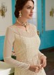 Cream Georgette Wedding Floor Length Anarkali Anushka 7089 By Aashirwad SC/016928