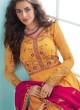 Yellow Georgette Abaya Style Suits Karishma By Aashirwad Creation 7078 Yellow Georgette Abaya Style Suits Karishma By Aashirwad Creation 7078