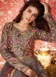 Grey Silk Embroidered Floor Length Anarkali Lihaaz 8295 By Aashirwad Grey Silk Embroidered Floor Length Anarkali Lihaaz 8295 By Aashirwad