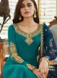 Firozi Georgette Embroidered Staight Cut Suits Mohra 7064 By Aashirwad SC/016612 Firozi Georgette Embroidered Staight Cut Suits Mohra 7064 By Aashirwad SC/016612