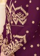 Purple Georgette Embroidered Eid Wear Abaya Style Anarkali Mor Pankh 8181 By Aashirwad Creation SC/014438 Purple Georgette Embroidered Eid Wear Abaya Style Anarkali Mor Pankh 8181 By Aashirwad Creation SC/014438