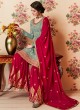 Grayish Green Georgette Embroidered Eid Wear Sharara Kameez Nafiza 8198 By Aashirwad Creation SC/014435 Grayish Green Georgette Embroidered Eid Wear Sharara Kameez Nafiza 8198 By Aashirwad Creation SC/014435