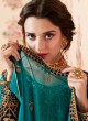 Navy Blue Georgette Embroidered Eid Wear Sharara Kameez Nafiza 8199 By Aashirwad Creation SC/014436 Navy Blue Georgette Embroidered Eid Wear Sharara Kameez Nafiza 8199 By Aashirwad Creation SC/014436