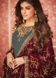 Glamorous Floor Length Anarkali In Grey Color For Bridesmaids Nusrat 8285 By Aashirwad SC/016082 Glamorous Floor Length Anarkali In Grey Color For Bridesmaids Nusrat 8285 By Aashirwad SC/016082