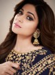 Navy Blue Georgette Embroidered Eid Wear Floor Length Anarkali Pankh Premium 8101A Color By Aashirwad Creation SC/015077 Navy Blue Georgette Embroidered Eid Wear Floor Length Anarkali Pankh Premium 8101A Color By Aashirwad Creation SC/015077