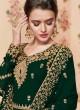 Green Georgette Embroidered Eid Wear Floor Length Anarkali Rivaana 8192 By Aashirwad Creation SC/015154