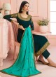 Rosy By Aashirwad 7123 Blue Pure Georgette Straight Cut Suit Rosy By Aashirwad 7123 Blue Pure Georgette Straight Cut Suit