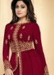 Georgette Party Designer Suit In Red Color Shamita Color Plus 10001H SC/013534