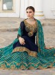 Royal Blue Georgette Embroidered Skirt Kameez Skirt 7044 By Aashirwad SC/016568 Royal Blue Georgette Embroidered Skirt Kameez Skirt 7044 By Aashirwad SC/016568