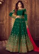 Green Mulberry Silk Embroidered Pakistani Suits For Eid Festival Gulkand Silk 8223 By Aashirwad Creation SC/015387 Green Mulberry Silk Embroidered Pakistani Suits For Eid Festival Gulkand Silk 8223 By Aashirwad Creation SC/015387