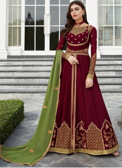 Nayra By Aashirwad Creation 7031 to 7035 Series Abaya Style Anarkali