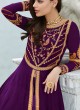 Purple Georgette Festival wear Abaya Style Suits Nayra 7033 By Aashirwad SC/016402