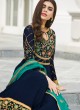 Royal Blue Georgette Festival wear Abaya Style Suits Nayra 7035 By Aashirwad SC/016404