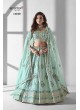 Sky Blue Organza Multi Embroidery BRIDESMAID VOL-2 11010 Sky Blue Organza Multi Embroidery BRIDESMAID VOL-2 11010