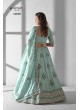 Sky Blue Organza Multi Embroidery BRIDESMAID VOL-2 11010 Sky Blue Organza Multi Embroidery BRIDESMAID VOL-2 11010