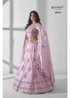 Pink Organza Multi Embroidery BRIDESMAID VOL-2 11012 Pink Organza Multi Embroidery BRIDESMAID VOL-2 11012