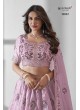 Pink Organza Multi Embroidery BRIDESMAID VOL-2 11012 Pink Organza Multi Embroidery BRIDESMAID VOL-2 11012