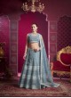 Blue Net Bridal Lehenga Sequence Work 10 Kalli BRIDLE COUTURE VOL-4 9019