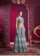 Blue Net Bridal Lehenga Sequence Work 10 Kalli BRIDLE COUTURE VOL-4 9019