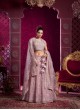 Peach Net Bridal Lehenga Zarkan & Pear Work 10 Kalli BRIDLE COUTURE VOL-4 9020