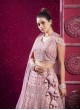 Peach Net Bridal Lehenga Zarkan & Pear Work 10 Kalli BRIDLE COUTURE VOL-4 9020