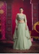 Light Pista Premium Net Silk with Sequin Work Flairy Vol-01 14001 Light Pista Premium Net Silk with Sequin Work Flairy Vol-01 14001
