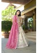 Off White Pure Cosmos Jacquard and Viscose Semi-Stitched Lehenga Choli Occasion Vol-11 5045 Off White Pure Cosmos Jacquard and Viscose Semi-Stitched Lehenga Choli Occasion Vol-11 5045
