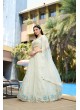 White Pure Organza Semi-Stitched Lehenga Choli Occasion Vol-12 5047 White Pure Organza Semi-Stitched Lehenga Choli Occasion Vol-12 5047