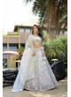 Light Grey Fendy Silk Organza Lehenga Choli | Occasion Vol-12 5049