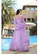 Lavender Pure Organza Lehenga Choli | Occasion Vol-12 5052